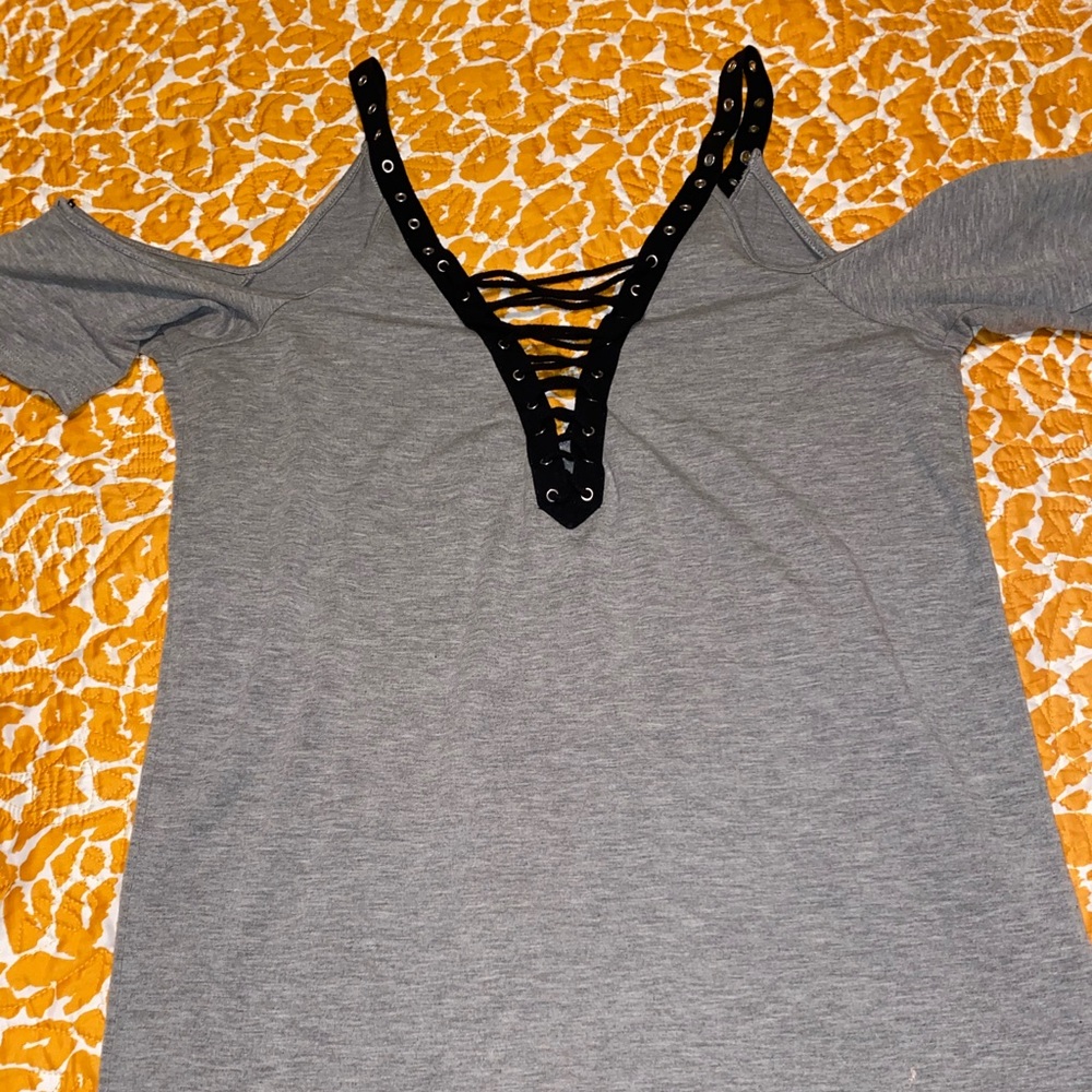 Forever 21 cross cross top